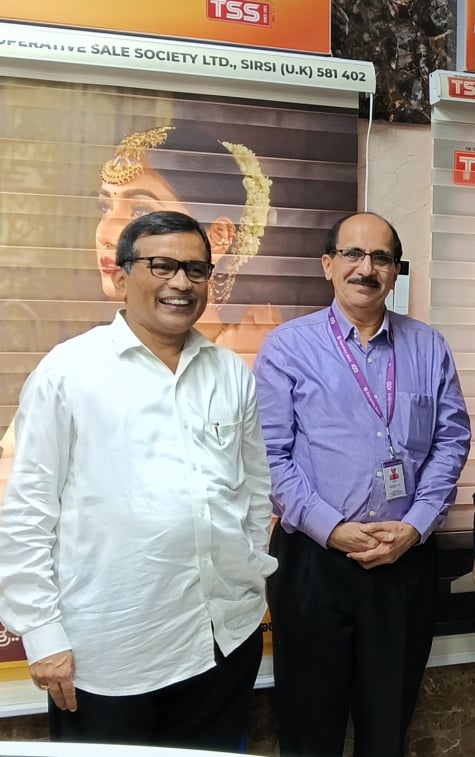 Visit of Karnataka Bank COO Shri Raja B S